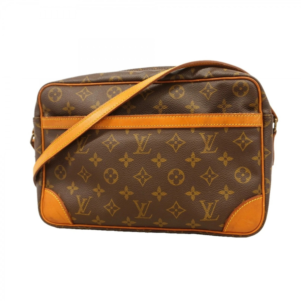 LOUIS VUITTON Authentic Brown Monogram Shoulder Bag